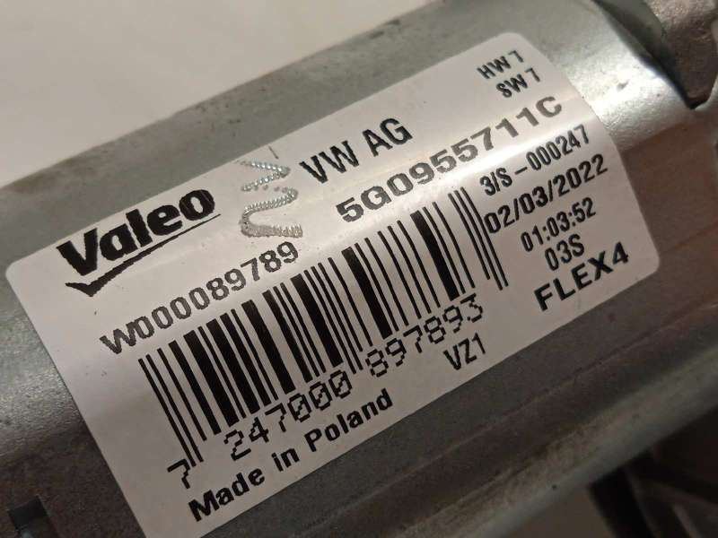Recambio de motor limpia trasero para volkswagen tiguan (ax1) 1.5 16v tsi act referencia OEM IAM 5G0955711C  W000089789 4