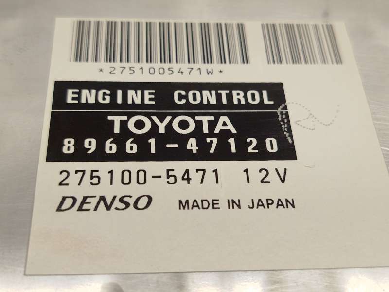Recambio de centralita motor uce para toyota prius liftback (_w2_) 1.5 hybrid (nhw20_) referencia OEM IAM 8966147120  2751005471 - Plata 4