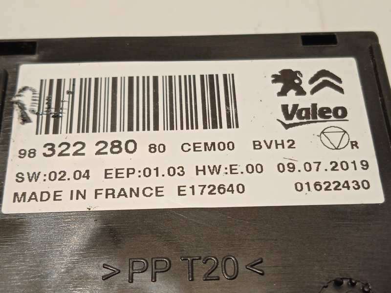 Recambio de modulo electronico para citroën c4 spacetourer 1.5 feel referencia OEM IAM 9832228080 - Gris 3