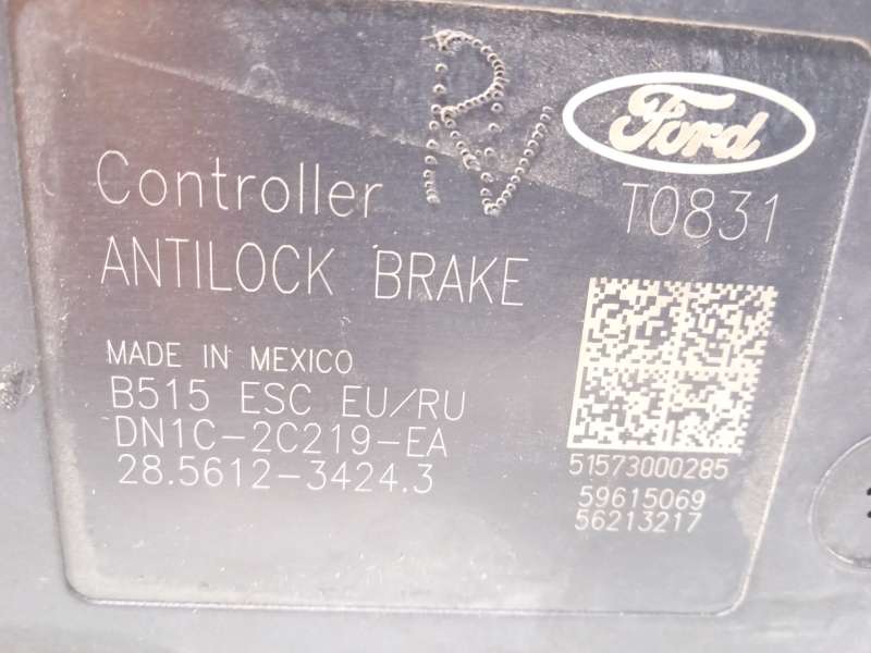 Recambio de abs para ford ecosport trend referencia OEM IAM DN1C2C405EA DN1C2C219EA 28561234243 6