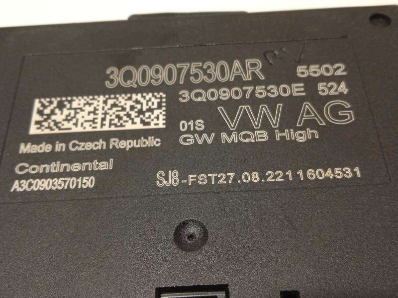 Recambio de modulo electronico para volkswagen t6.1 caravelle (sh) 2.0 tdi referencia OEM IAM 3Q0907530AR 3Q0907530E A3C09035701 - Azul 3