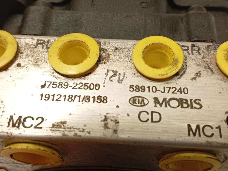 Recambio de abs para kia ceed (cd) 1.0 t-gdi referencia OEM IAM 58910J7240 6158941600 J758922500 7