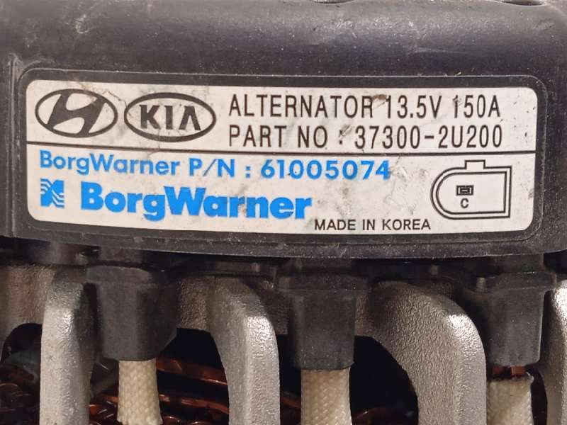 Recambio de alternador para kia xceed 1.6 crdi cat referencia OEM IAM 373002U200 5
