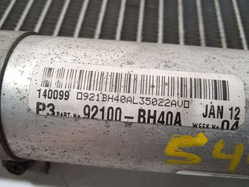 Recambio de condensador / radiador aire acondicionado para nissan juke (f15) 1.6 referencia OEM IAM 92100BH40A 4