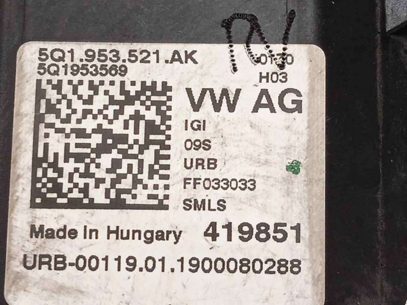Recambio de mando intermitentes para volkswagen crafter kasten (sy) kasten 30 mittlerer radstand mit hochdach fwd referencia OEM - Azul 6