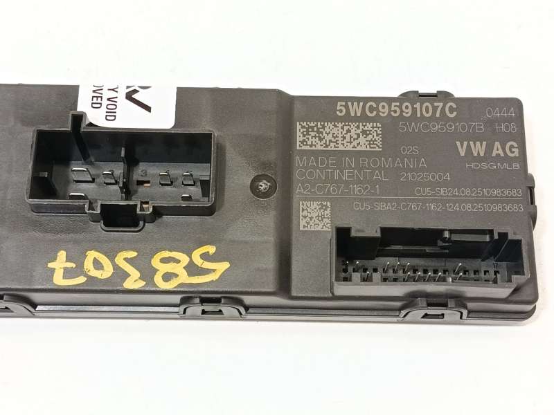 Recambio de modulo electronico para volkswagen tiguan 2,0 tig referencia OEM IAM 5WC959107C 5WC959107B A2C76711621 4