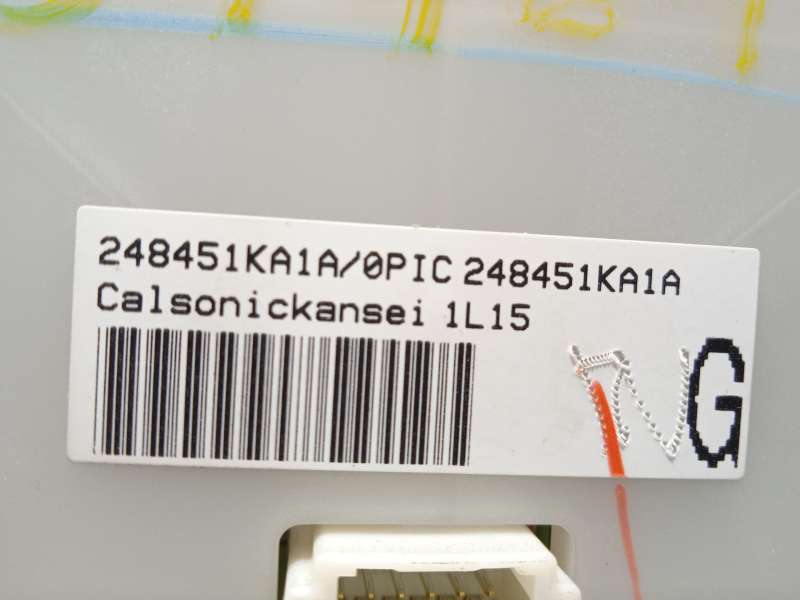 Recambio de mando climatizador para nissan juke (f15) 1.6 referencia OEM IAM 248451KA1A 6