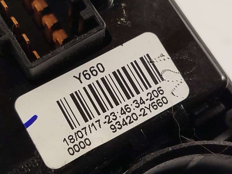 Recambio de mando intermitentes para hyundai ix20 1.6 cat referencia OEM IAM 934202Y660 934101M631 4