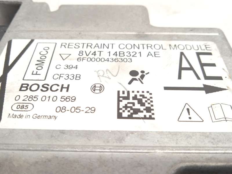 Recambio de centralita airbag para ford kuga i 2.0 tdci referencia OEM IAM 8V4T14B321AE  0285010569 - Azul 4