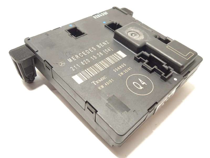 Recambio de centralita confort para mercedes-benz clase e (w211) berlina e 270 cdi (211.016) referencia OEM IAM 2118201526  A211 - Negro