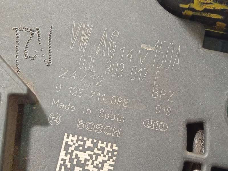 Recambio de alternador para seat exeo st (3r5)(2009>) reference referencia OEM IAM 03L903017E  0125711088 4
