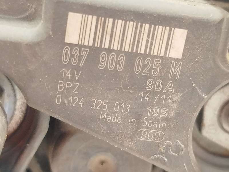 Recambio de alternador para seat ibiza iv sc (6j1, 6p5) 1.4 referencia OEM IAM 037903025M  0124325013 - Gris 5