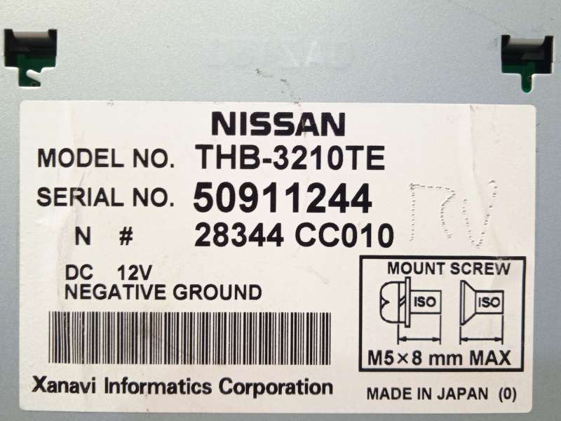 Recambio de modulo electronico para nissan murano i (z50) 3.5 4x4 referencia OEM IAM 28344CC010 - Negro 4