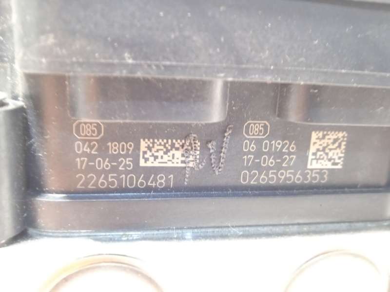 Recambio de abs para peugeot 3008 allure referencia OEM IAM 9812786180 0265956353 970025 5