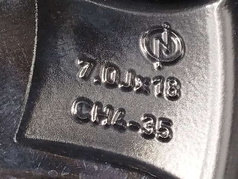 Recambio de llanta para opel mokka 1.2 (76) referencia OEM IAM 9835097680 - Gris 7