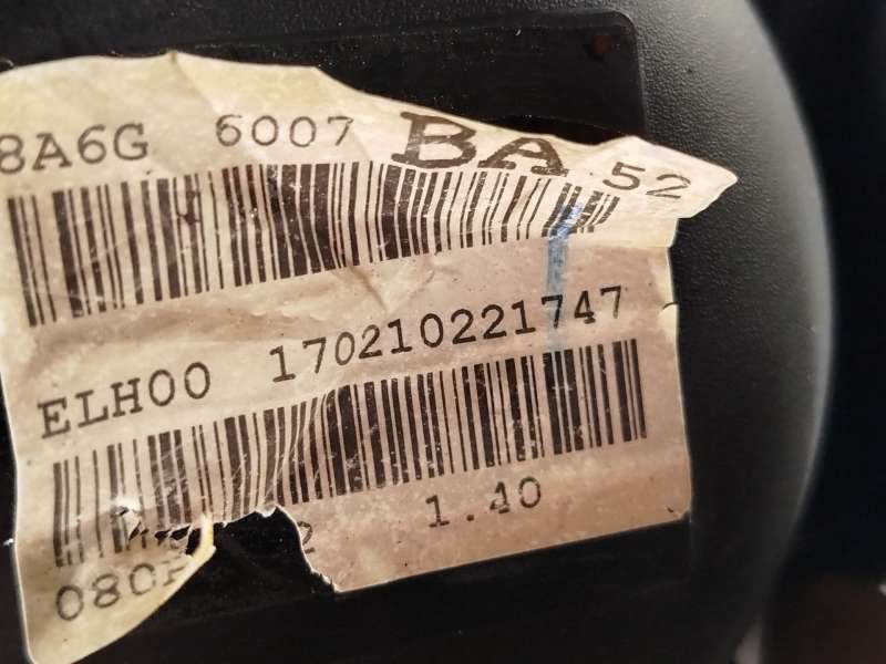 Recambio de motor completo para ford fiesta vi (cb1, ccn) 1.4 referencia OEM IAM SPJA 9