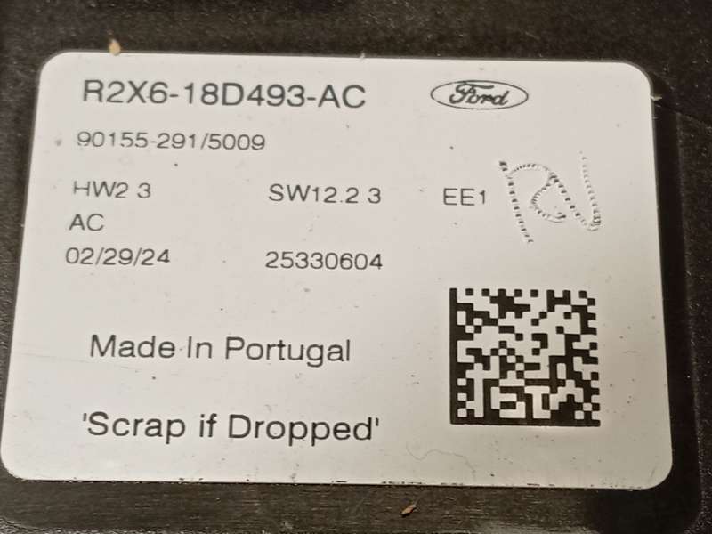 Recambio de modulo electronico para ford tourneo courier 1.0 ecoboost referencia OEM IAM R2X618D493AC 2745430 - Negro 4
