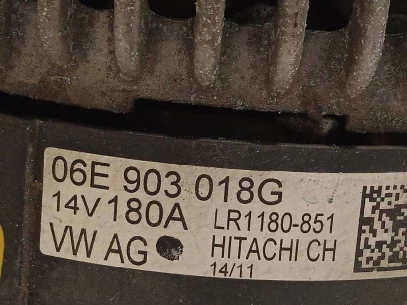 Recambio de alternador para audi a6 lim. (4g2) 3.0 tfsi quattro referencia OEM IAM 06E903018G - Gris 4
