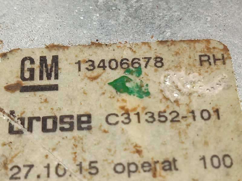 Recambio de elevalunas trasero derecho para opel astra k lim. 5türig 1.6 cdti dpf referencia OEM IAM 13406678 - Blanco 4