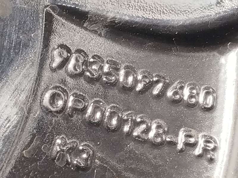 Recambio de llanta para opel mokka 1.2 (76) referencia OEM IAM 9835097680 - Gris 7