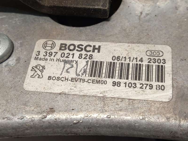 Recambio de motor limpia delantero para peugeot 308 ii (lb_, lp_, lw_, lh_, l3_) 1.2 vti 72 referencia OEM IAM 9810327980  33970 - Rojo 5