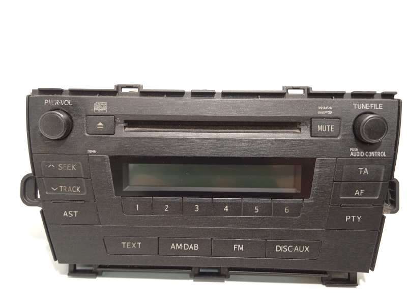 Recambio de sistema audio / radio cd para toyota prius (nhw30) plug-in hybrid advance referencia OEM IAM 8612047331 - Blanco 3