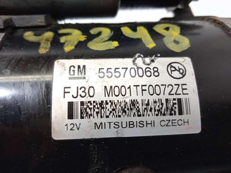 Recambio de motor arranque para opel astra k lim. 5türig 1.6 cdti dpf referencia OEM IAM 55570068  M001TF0072ZE - Blanco 5