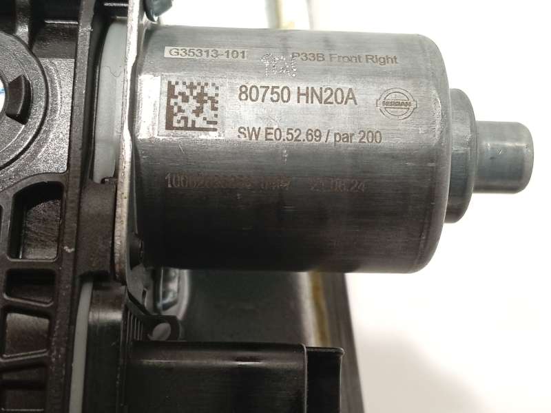Recambio de elevalunas delantero derecho para nissan qashqai iii (j12) 1.3 dig-t referencia OEM IAM 80700HN20A 80750HN20A 4