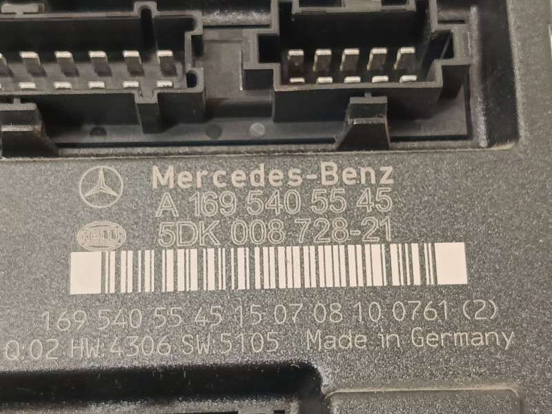 Recambio de centralita confort para mercedes-benz clase b sports tourer (w245) b 180 cdi (245.207) referencia OEM IAM A169540554 5