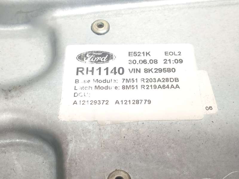 Recambio de elevalunas delantero derecho para ford kuga i 2.0 tdci referencia OEM IAM 1738646 - Azul 4