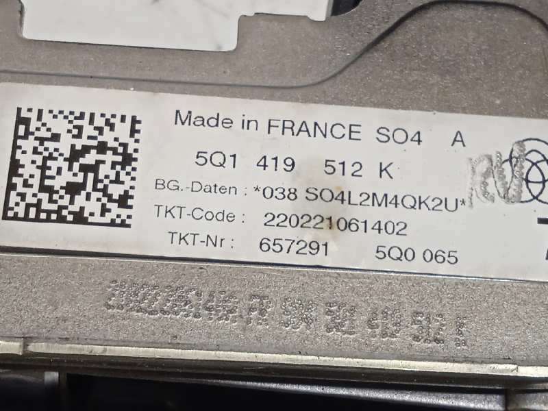 Recambio de columna direccion para skoda kodiaq 2.0 tdi referencia OEM IAM 5Q1419512K - Gris 4