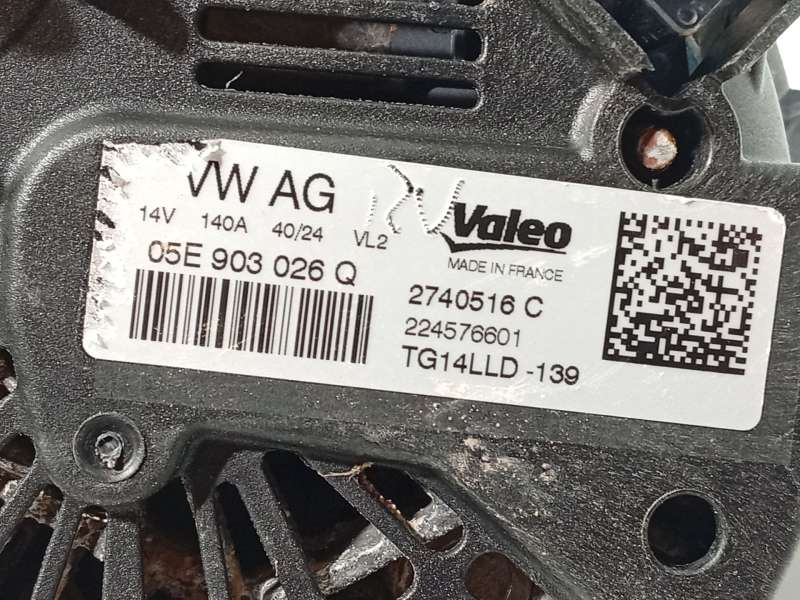 Recambio de alternador para seat ibiza v (kj1, kjg) 1.0 tsi referencia OEM IAM 05E903026Q 2740516C TG14LLD - Blanco 4