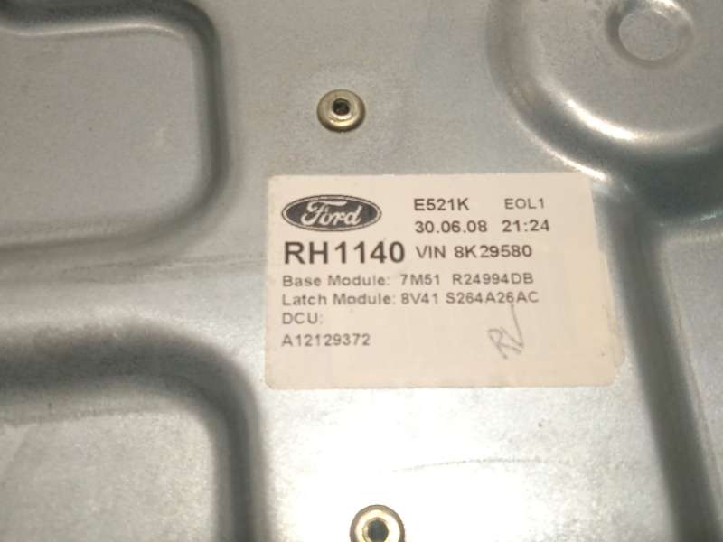 Recambio de elevalunas trasero derecho para ford kuga i 2.0 tdci referencia OEM IAM 1738648 - Azul 4