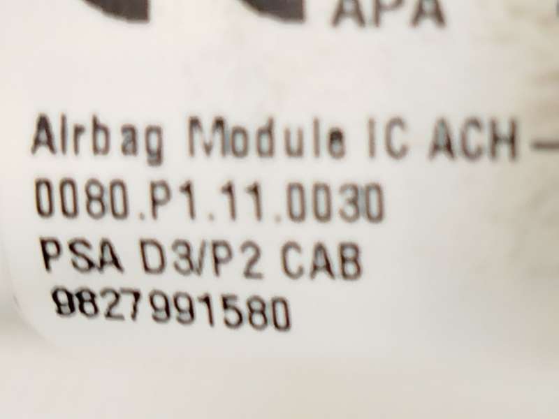 Recambio de airbag cortina delantero derecho para opel corsa f (p2jo) 1.2 (68) referencia OEM IAM 9827991580 2