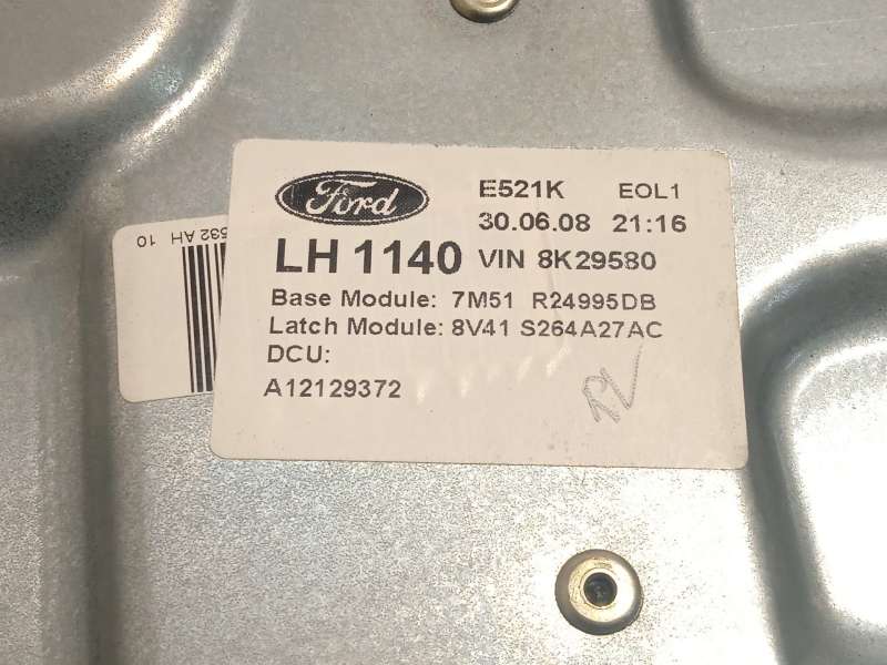 Recambio de elevalunas trasero izquierdo para ford kuga i 2.0 tdci referencia OEM IAM 1738647 - Azul 4