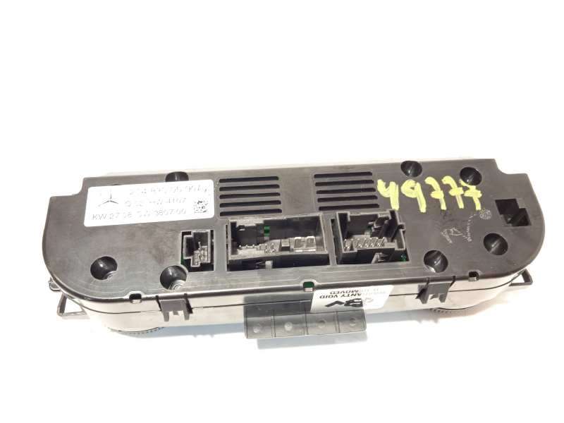 Recambio de mando climatizador para mercedes-benz clase c (w204) berlina c 200 cdi (204.007) referencia OEM IAM 2048300590 - Negro 4