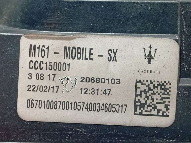 Recambio de piloto trasero izquierdo interior para maserati levante suv (m161) 3.0 d q4 referencia OEM IAM 670100870 06701008700 5
