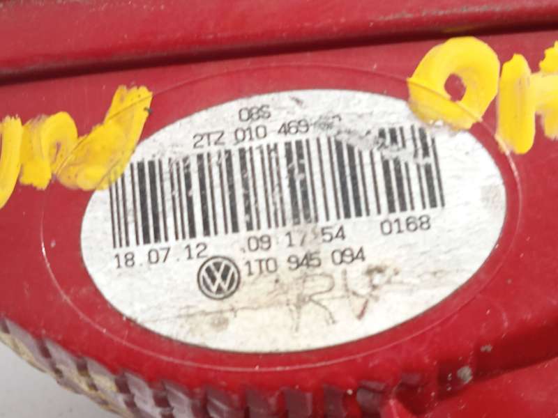 Recambio de piloto trasero derecho interior para volkswagen touran (1t3) 2.0 tdi referencia OEM IAM 1T0945094 6