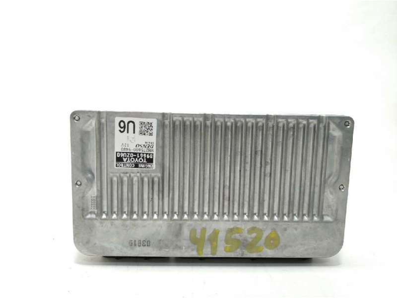 Recambio de centralita motor uce para toyota auris 1.8 16v (híbrido) referencia OEM IAM 896610ZU60  2756009480 3