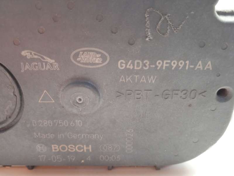 Recambio de caja mariposa para land rover discovery sport 2.0 td4 cat referencia OEM IAM G4D39F991AA LR073708 0280750610 - Negro 4