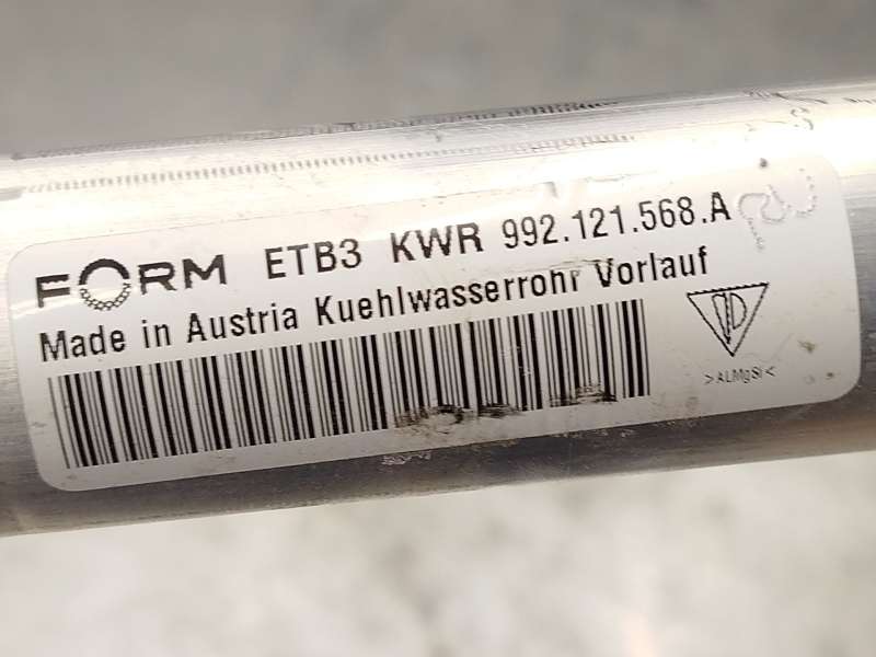 Recambio de tubo para porsche 911 descapotable (992) 3.8 turbo s (992650) referencia OEM IAM 992121568A - Plata 3