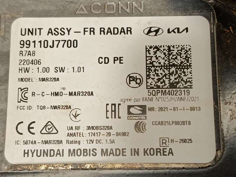 Recambio de modulo electronico para kia ceed tourer (cd) 1.6 gdi hybrid referencia OEM IAM 99110J7700 5