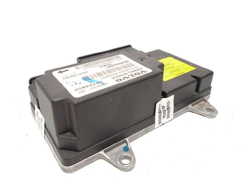 Recambio de centralita airbag para volvo s40 berlina 1.6 diesel cat referencia OEM IAM 30724652  00001393B3 - Negro 2