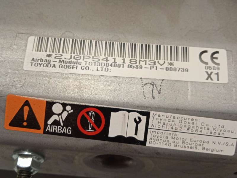 Recambio de airbag delantero izquierdo para toyota c-hr (_x1_) 1.8 hybrid (zyx10_, zyx11_) referencia OEM IAM 73901F4010  TG13D0 6