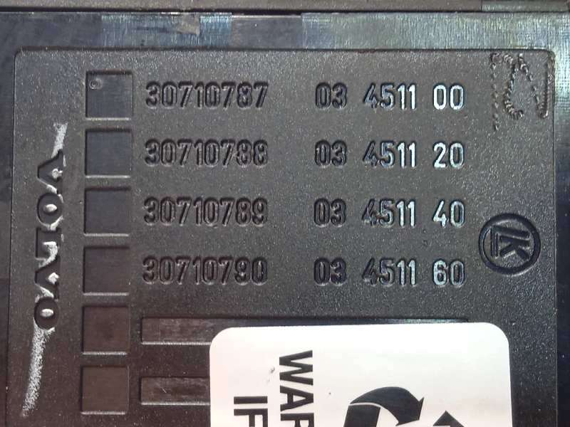 Recambio de mando elevalunas delantero izquierdo para volvo s40 berlina 1.6 diesel cat referencia OEM IAM 30710787  03451100 - Negro 5