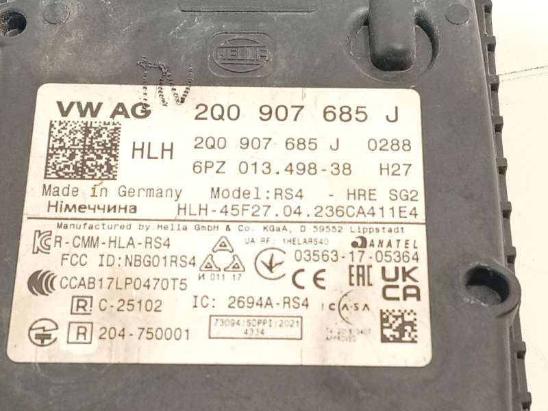 Recambio de modulo electronico para volkswagen golf viii variant (cg5, db5) 1.0 tsi referencia OEM IAM 2Q0907685J 3