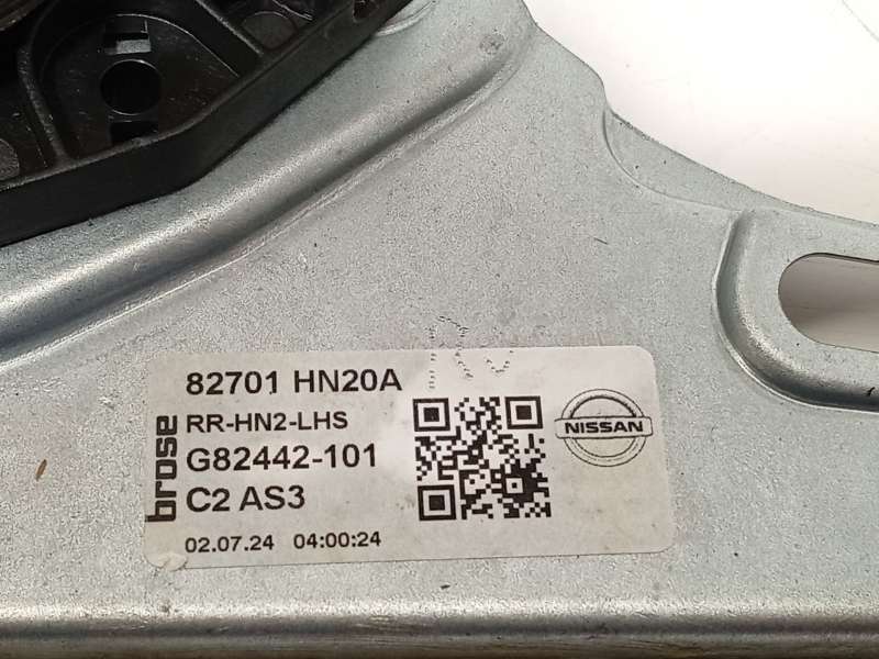 Recambio de elevalunas trasero izquierdo para nissan qashqai iii (j12) 1.3 dig-t referencia OEM IAM 82701HN20A 82751HN20A 5