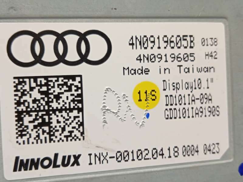 Recambio de pantalla multifuncion para audi a8 (4n2/4n8) 50 tdi quattro referencia OEM IAM 4N0919605B - Negro 6