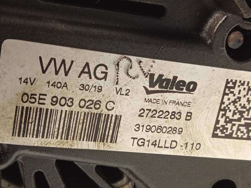 Recambio de alternador para seat ibiza (kj1) fr referencia OEM IAM 05E903026C 2722283B TG14LLD - Rojo 6