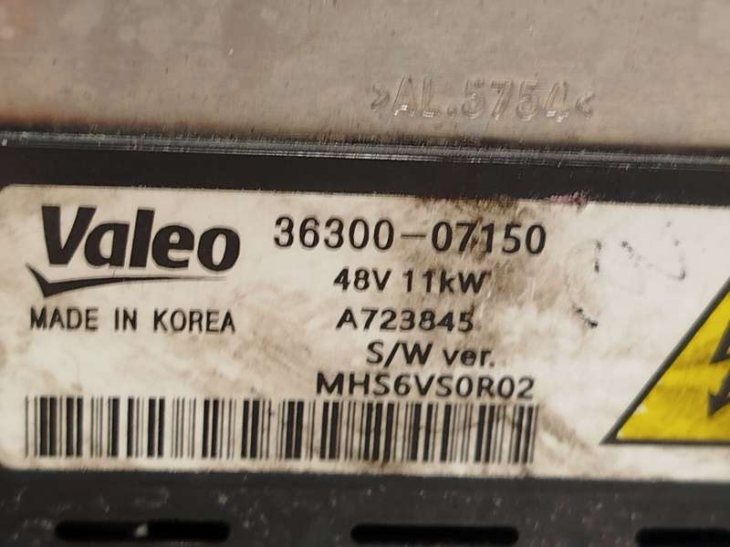 Recambio de alternador para kia stonic (yb) 1.0 t-gdi referencia OEM IAM 3630007150  MHS6VS0R02 - Blanco 5